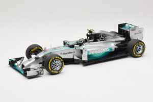 Mercedes W05 #6 N. Rosberg Mercedes AMG Petronas Abu Dhabi Grand Prix 2014 Minichamps 1:18 110140406 Metaal