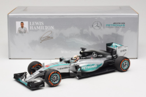 Mercedes W06 #44 L. Hamilton Mercedes AMG Petronas Japanese Grand Prix Winner 2015 Minichamps 1:18 110150344 Metaal — afbeelding 7 van 7