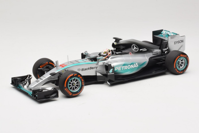 Mercedes W06 #44 L. Hamilton Mercedes AMG Petronas Japanese Grand Prix Winner 2015 Minichamps 1:18 110150344 Metaal