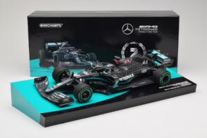Mercedes W11 #44 L. Hamilton Mercedes AMG Petronas Turkish Grand Prix Winner World Champion 2020 Minichamps 1:18 113201444 Ha — afbeelding 7 van 7
