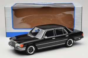 Mercedes W116 Zwart MCG 1:18 MCG18551 Metaal — afbeelding 6 van 6