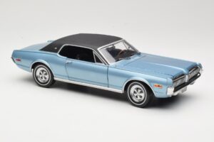 Mercury Cougar XR-7 Blauw Sun Star 1:18 1562 Metaal — afbeelding 6 van 8