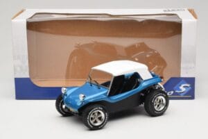 Meyers Manx Blauw Softtop Solido 1:18 S1802701 Metaal — afbeelding 6 van 6
