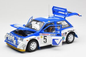 MG Metro 6R4 #5 T. Pond / R. Arthur Rally Monte Carlo 1986 Sun Star 1:18 5537 Metaal — afbeelding 2 van 8