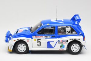 MG Metro 6R4 #5 T. Pond / R. Arthur Rally Monte Carlo 1986 Sun Star 1:18 5537 Metaal — afbeelding 4 van 8