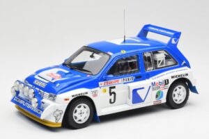 MG Metro 6R4 #5 T. Pond / R. Arthur Rally Monte Carlo 1986 Sun Star 1:18 5537 Metaal