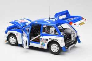 MG Metro 6R4 #5 T. Pond / R. Arthur Rally Monte Carlo 1986 Sun Star 1:18 5537 Metaal — afbeelding 5 van 8