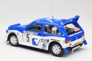 MG Metro 6R4 #5 T. Pond / R. Arthur Rally Monte Carlo 1986 Sun Star 1:18 5537 Metaal — afbeelding 7 van 8
