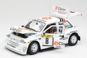 MG Metro 6R4 #8 P. Eklund / D. Whittock Rally Finland 1986 Sun Star 1:18 5536 Metaal — afbeelding 2 van 8
