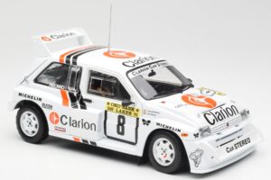 MG Metro 6R4 #8 P. Eklund / D. Whittock Rally Finland 1986 Sun Star 1:18 5536 Metaal — afbeelding 6 van 8