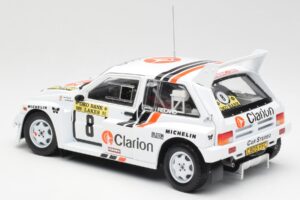 MG Metro 6R4 #8 P. Eklund / D. Whittock Rally Finland 1986 Sun Star 1:18 5536 Metaal — afbeelding 7 van 8