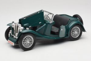 MG TC Midget Shires Green Road Legends 1:18 92468 Metaal — afbeelding 2 van 8