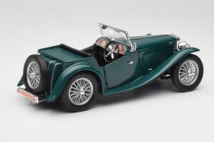 MG TC Midget Shires Green Road Legends 1:18 92468 Metaal — afbeelding 3 van 8