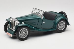 MG TC Midget Shires Green Road Legends 1:18 92468 Metaal