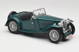 MG TC Midget Shires Green Road Legends 1:18 92468 Metaal — afbeelding 7 van 8