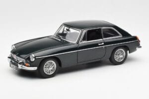 MGB GT Mk2 Coupe Racing Groen AUTOart 1:18 76602 Metaal