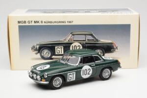 MGB GT Mk2 Nurburgring Groen AUTOart 1:18 86781 Metaal — afbeelding 8 van 8