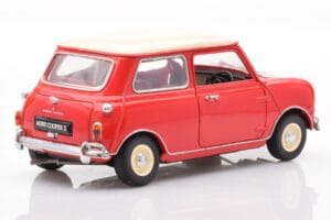 Mini Cooper 1275 S Rood Kyosho 1:18 8840 Metaal — afbeelding 3 van 8