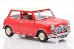 Mini Cooper 1275 S Rood Kyosho 1:18 8840 Metaal — afbeelding 6 van 8
