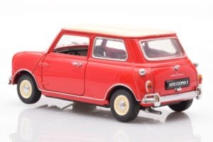 Mini Cooper 1275 S Rood Kyosho 1:18 8840 Metaal — afbeelding 7 van 8