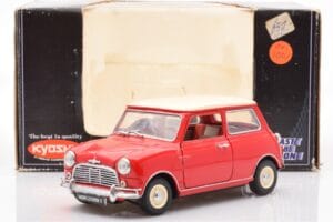 Mini Cooper 1275 S Rood Kyosho 1:18 8840 Metaal — afbeelding 8 van 8