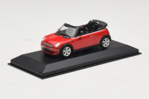 Mini Cooper R52 Cabriolet Rood Minichamps 1:43 431138230 Metaal — afbeelding 2 van 4