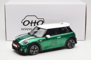 MINI Cooper F56 JCW British Racing Groen Otto 1:18 OT1098 Hars — afbeelding 6 van 6
