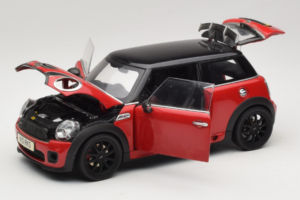 Mini Cooper John Cooper Works R56 Rood & Zwart Kyosho 1:18 80430419909 Metaal — afbeelding 2 van 8