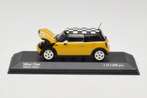 MINI One R50 Geel Minichamps 1:43 431138104 Metaal — afbeelding 2 van 5