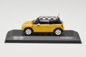 MINI One R50 Geel Minichamps 1:43 431138104 Metaal