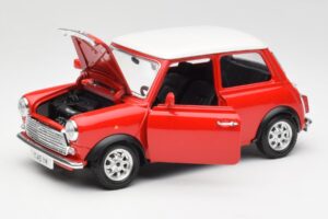 Mini Cooper Rood Bburago 1:18 3379 Metaal — afbeelding 2 van 8