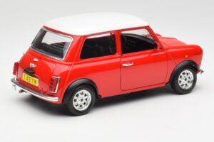 Mini Cooper Rood Bburago 1:18 3379 Metaal — afbeelding 3 van 8