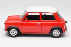 Mini Cooper Rood Bburago 1:18 3379 Metaal — afbeelding 4 van 8