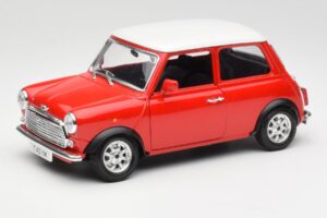 Mini Cooper Rood Bburago 1:18 3379 Metaal