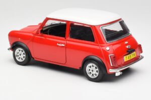 Mini Cooper Rood Bburago 1:18 3379 Metaal — afbeelding 7 van 8
