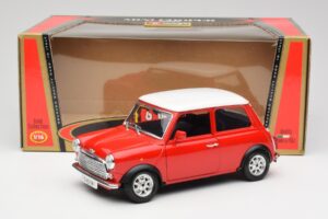 Mini Cooper Rood Bburago 1:18 3379 Metaal — afbeelding 8 van 8