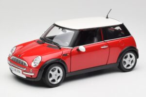 Mini Cooper R50 Rood Maisto 1:18 31619 Metaal