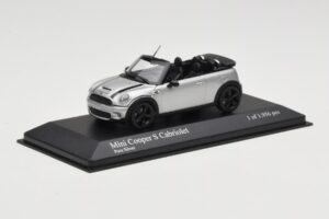 Mini Cooper S R57 Cabriolet Zilver Minichamps 1:43 431138830 Metaal — afbeelding 2 van 6