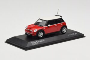 MINI Cooper S R53 Rood Minichamps 1:43 431138200 Metaal — afbeelding 2 van 5