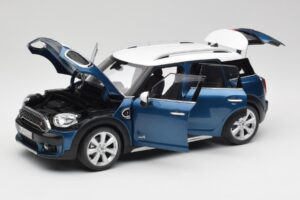 Mini Countryman F60 Island Blauw & Wit Kyosho 1:18 80432447940 Metaal — afbeelding 2 van 8