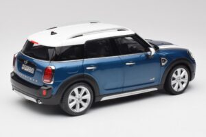Mini Countryman F60 Island Blauw & Wit Kyosho 1:18 80432447940 Metaal — afbeelding 3 van 8