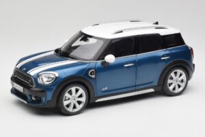 Mini Countryman F60 Island Blauw & Wit Kyosho 1:18 80432447940 Metaal