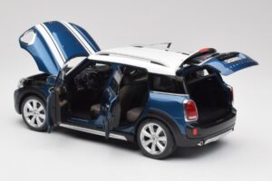 Mini Countryman F60 Island Blauw & Wit Kyosho 1:18 80432447940 Metaal — afbeelding 5 van 8