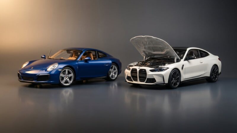 Minichamps of AUTOart: welke premium 1:18 wint?