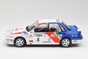 Mitsubishi Galant VR-4 #4 A. Vatanen RAC Rally 1990 IXO 1:18 18RMC192B Metaal — afbeelding 3 van 6
