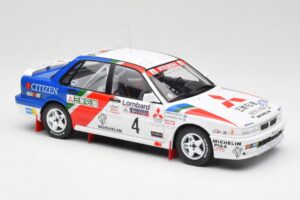 Mitsubishi Galant VR-4 #4 A. Vatanen RAC Rally 1990 IXO 1:18 18RMC192B Metaal — afbeelding 4 van 6