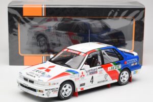 Mitsubishi Galant VR-4 #4 A. Vatanen RAC Rally 1990 IXO 1:18 18RMC192B Metaal — afbeelding 6 van 6
