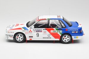 Mitsubishi Galant VR-4 #9 K. Eriksson / S. Parmander RAC Rally 1990 IXO 1:18 18RMC192A Metaal — afbeelding 3 van 6