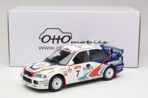 Mitsubishi Lancer Evo 3 Group A #4 T. Makinen / S. Harjanne Rally Australia 1996 Otto 1:18 OT475 Hars — afbeelding 6 van 6
