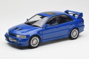 Mitsubishi Lancer EVO VI Blauw RHD AUTOart 1:18 77151 Metaal